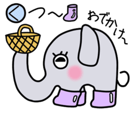 Elephant-kun Part.1 sticker #4316881