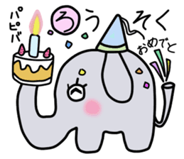 Elephant-kun Part.2 sticker #4317100