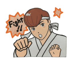 Japanese "kawaii" guy, Mr. Nukui sticker #4317114