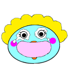 Blue Bird Talk sticker