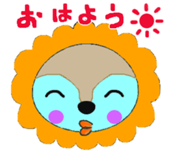 Blue Bird Talk sticker sticker #4317344