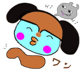 Blue Bird Talk sticker sticker #4317348