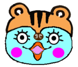 Blue Bird Talk sticker sticker #4317353