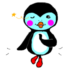 Blue Bird Talk sticker sticker #4317369