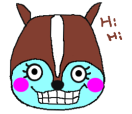 Blue Bird Talk sticker sticker #4317373