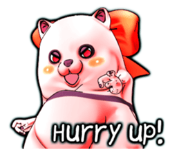 Wonder ghost cat Corphy (English) sticker #4317480