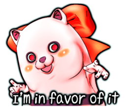 Wonder ghost cat Corphy (English) sticker #4317498