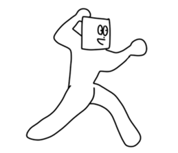 4 frames uncle drew 2 sticker #4317741