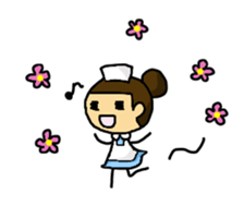 Nursing student day-to-day sticker #4318064