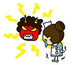 Nursing student day-to-day sticker #4318065