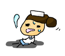 Nursing student day-to-day sticker #4318066