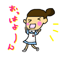 Nursing student day-to-day sticker #4318076