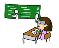 Nursing student day-to-day sticker #4318080