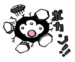 Cat big face! sticker #4318253