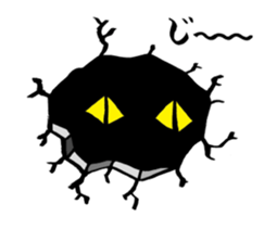 Cat big face! sticker #4318254