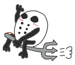 Hockey trout Mr. sticker #4318526