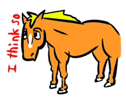 Love Horse Day-2 sticker #4318805