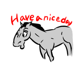 Love Horse Day-2 sticker #4318822