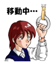 Daily life of the office lady sticker #4319018