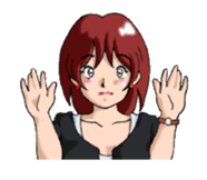 Daily life of the office lady sticker #4319021