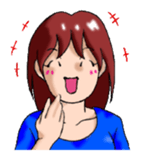 Daily life of the office lady sticker #4319023