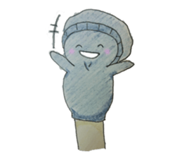 Gloves of dolls sticker #4319185