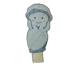 Gloves of dolls sticker #4319187