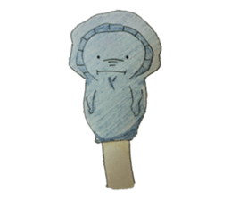 Gloves of dolls sticker #4319196