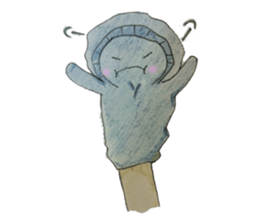 Gloves of dolls sticker #4319198