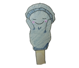 Gloves of dolls sticker #4319201