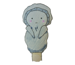 Gloves of dolls sticker #4319203