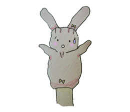 Gloves of dolls sticker #4319209