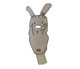 Gloves of dolls sticker #4319212