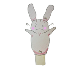 Gloves of dolls sticker #4319217