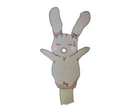 Gloves of dolls sticker #4319218