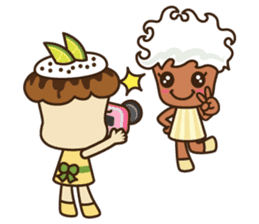 Tingglees, the cupcake fairies sticker #4319345