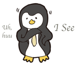 Gentle Penguin sticker #4319748
