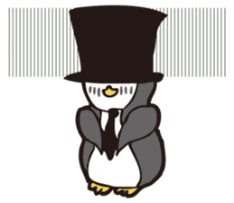 Gentle Penguin sticker #4319766