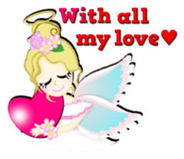 From an angel with love !!! sticker #4320108