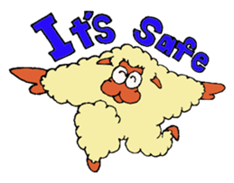 Daily life of a certain sheep. sticker #4320289