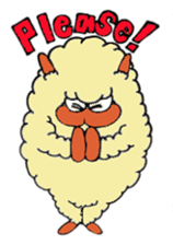 Daily life of a certain sheep. sticker #4320293