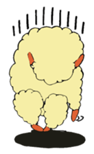 Daily life of a certain sheep. sticker #4320295