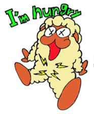 Daily life of a certain sheep. sticker #4320300