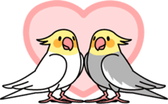 Cockatiel "Okameinko-chan" sticker #4320304
