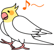 Cockatiel "Okameinko-chan" sticker #4320313