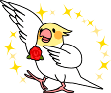 Cockatiel "Okameinko-chan" sticker #4320318