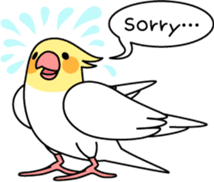 Cockatiel "Okameinko-chan" sticker #4320329