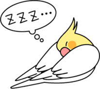Cockatiel "Okameinko-chan" sticker #4320331