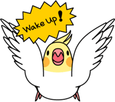 Cockatiel "Okameinko-chan" sticker #4320333