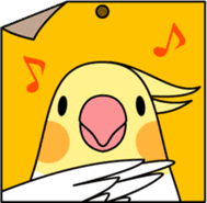 Cockatiel "Okameinko-chan" sticker #4320339